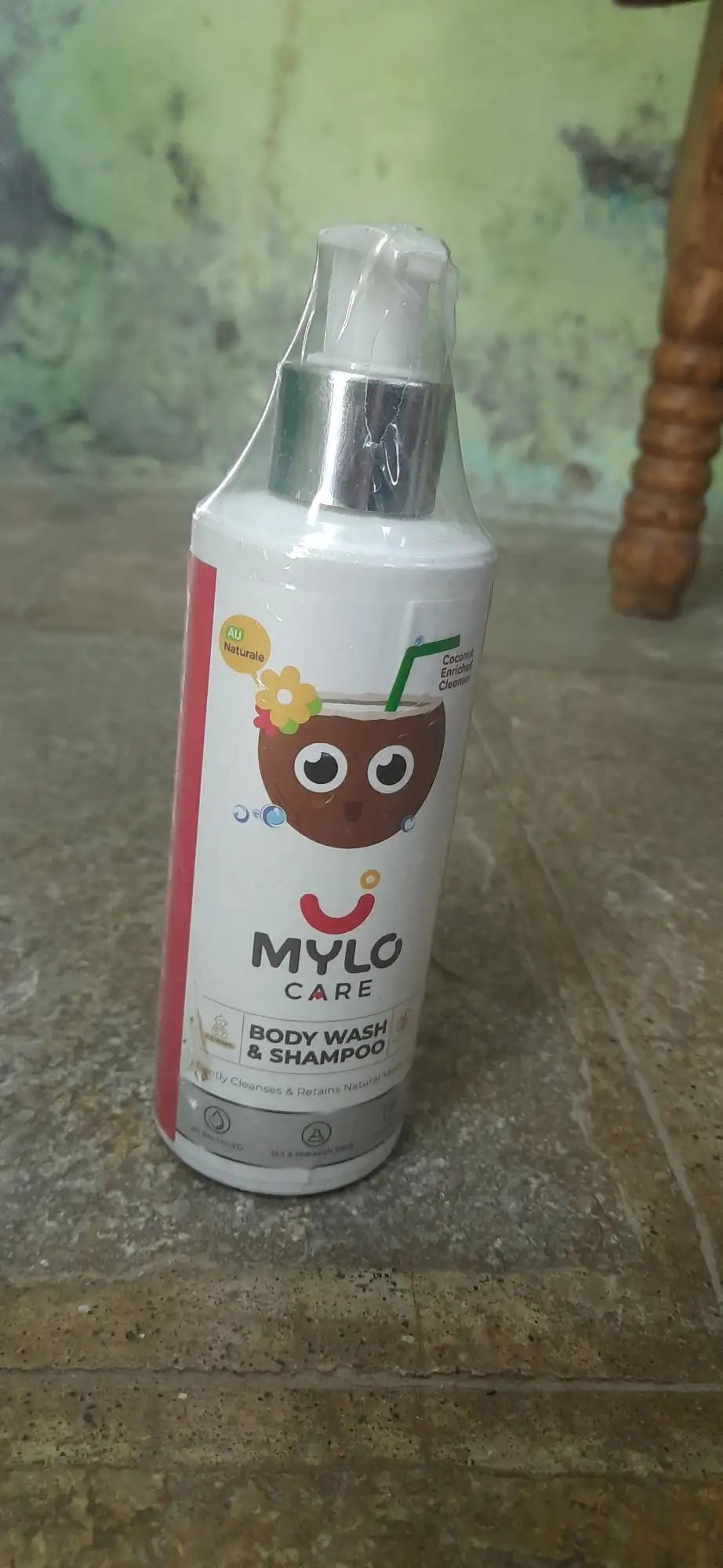 Baby Shampoo and Body Wash | Gentle Cleansing Head-to-Toe | Tear Free Formulation | Retains Natural Moisture | Dermatologically Tested | Made Safe Certified- 200 ml - Pack of 2