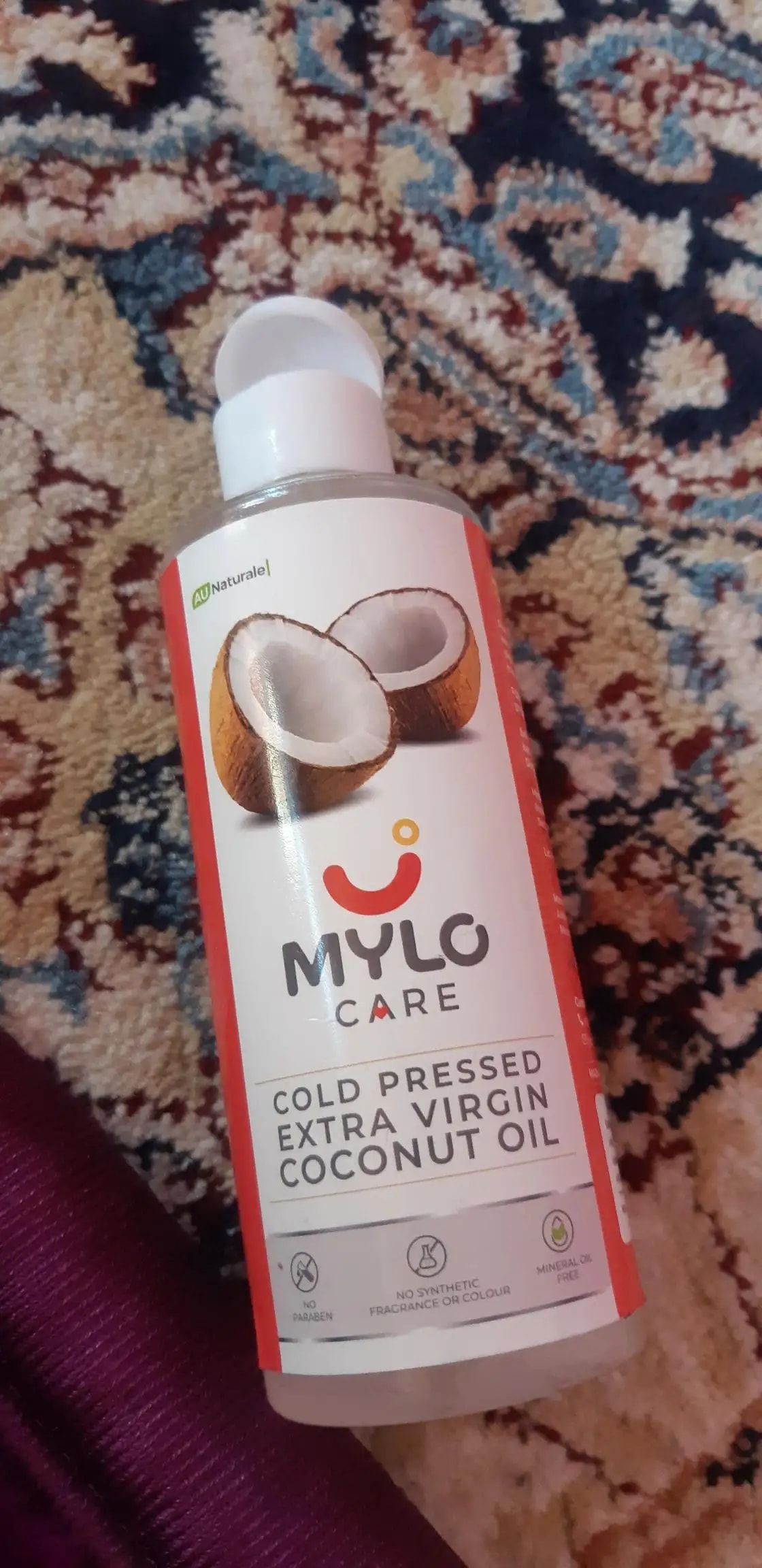 Cold Pressed Extra Virgin Coconut Oil for Skin & Hair - Nourishes Skin Deeply | Reduces Dandruff | Strengthens Hair | Soothes Baby's Rashes - 200 ml