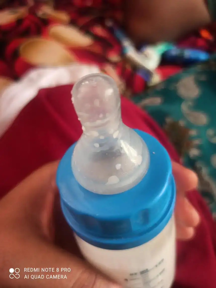 Feels Natural Anti Colic Fast (F) Flow Grooved Baby Nipple | BPA Free | Breast-Like Nipple | Food Grade Material | Wide Base for Better Latch | Can be Sterilized | Microwave Safe | Fits Most Standard Bottles - Pack of 2