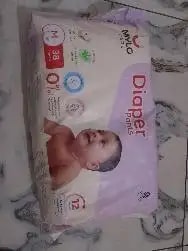 Mylo Baby New Born Diaper Pants | Up to 5Kgs | with Wetness Indicator | 92 Count