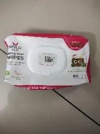 Gentle Baby Wipes With Lid - Organic Coconut Oil, Neem, Aloe Vera and Vitamin E | 98% Pure Water | Dermatologically Tested (Pack of 6) - 72 Wipes Per Pack