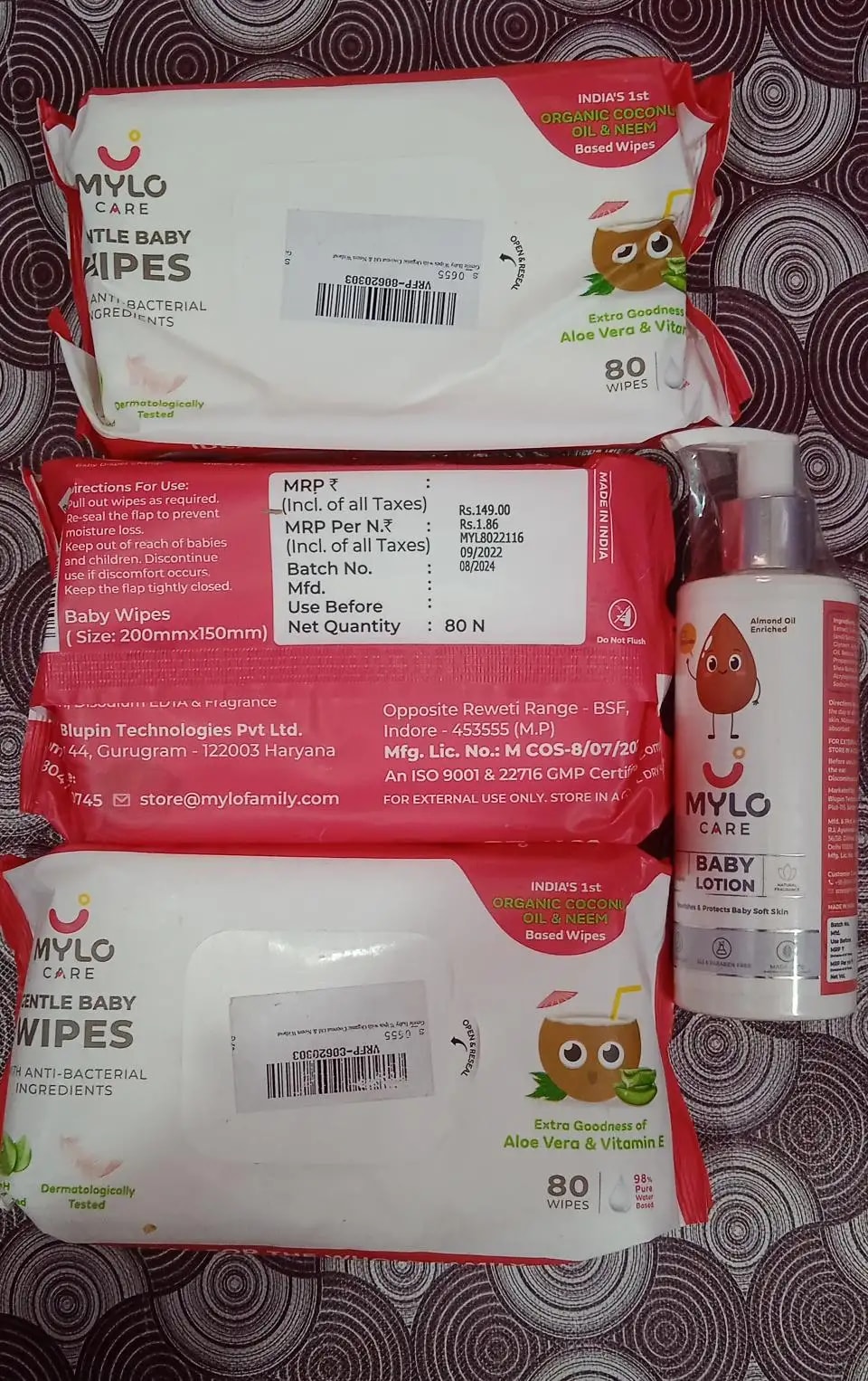 Baby Lotion for Kids | Made Safe Certified | Dermatologically Tested | Long Lasting 24 Hours Moisturisation | Soothes Dryness - 200 ml