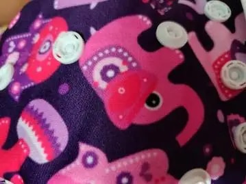 Adjustable Washable & Reusable Cloth Diaper With Absorbent Insert Pad (3M-3Y) | Oeko-Tex Certified - Rainbow, Floral Spring & Heart Doodles