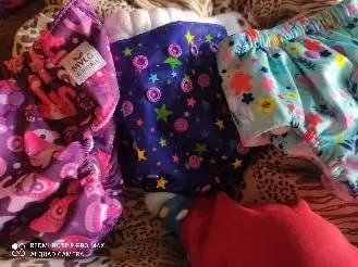 Adjustable Washable & Reusable Cloth Diaper With Absorbent Insert Pad (3M-3Y) | Oeko-Tex Certified - Rainbow, Floral Spring & Heart Doodles