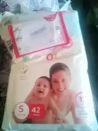 Mylo Baby New Born Diaper Pants | Up to 5Kgs | with Wetness Indicator | 92 Count