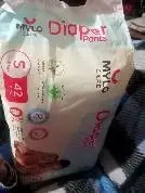 Mylo Baby New Born Diaper Pants | Up to 5Kgs | with Wetness Indicator | 92 Count