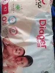 Mylo Baby New Born Diaper Pants | Up to 5Kgs | with Wetness Indicator | 92 Count