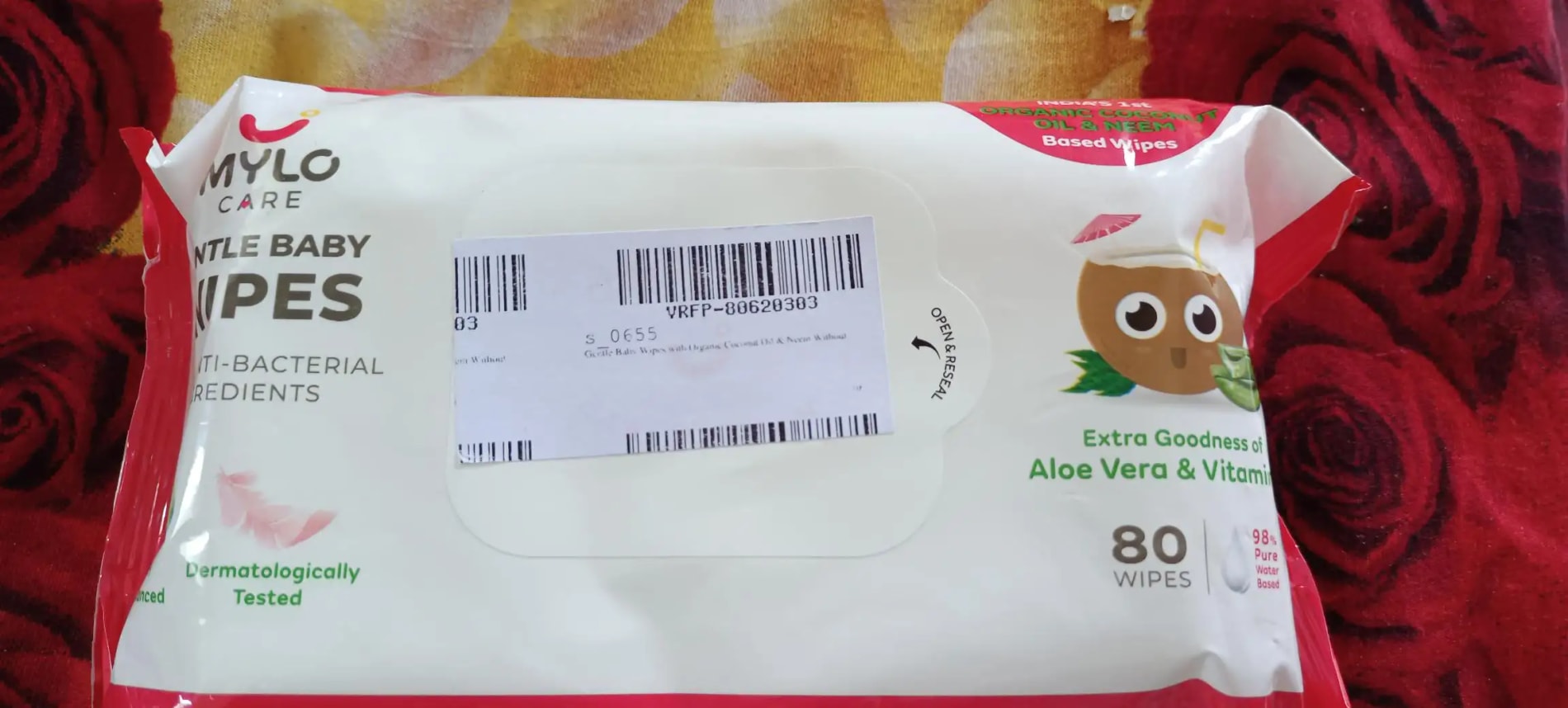 Mylo Baby New Born Diaper Pants | Up to 5Kgs | with Wetness Indicator | 92 Count