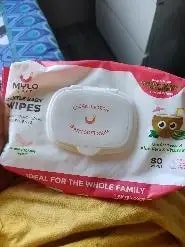 Gentle Baby Wipes With Lid - Organic Coconut Oil, Neem, Aloe Vera and Vitamin E | 98% Pure Water | Dermatologically Tested (Pack of 6) - 72 Wipes Per Pack