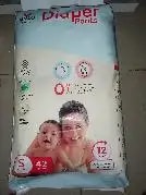 Mylo Baby New Born Diaper Pants | Up to 5Kgs | with Wetness Indicator | 92 Count