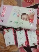 Mylo Baby New Born Diaper Pants | Up to 5Kgs | with Wetness Indicator | 92 Count