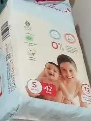 Mylo Baby New Born Diaper Pants | Up to 5Kgs | with Wetness Indicator | 92 Count