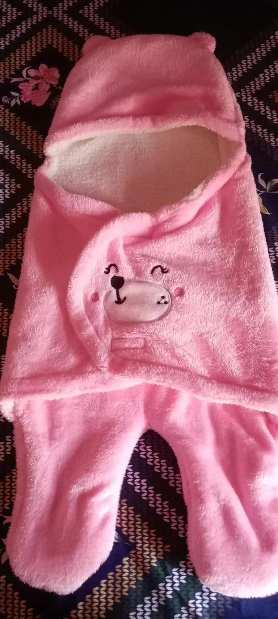 Baby Wrapper for New Born | Baby Swaddling Wrapper | 4-in-1 All Season AC Blanket cum Sleeping Bag for Baby 0-6 Months - Light Pink & Mint Green
