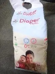 Mylo Baby New Born Diaper Pants | Up to 5Kgs | with Wetness Indicator | 92 Count
