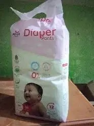 Mylo Baby New Born Diaper Pants | Up to 5Kgs | with Wetness Indicator | 92 Count