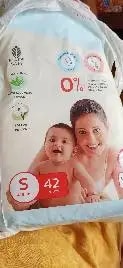 Monthly Diapering Super Saver Combo - Baby Diaper Pants Small (S) - (84 count) + Baby Wipes (Pack of 2)
