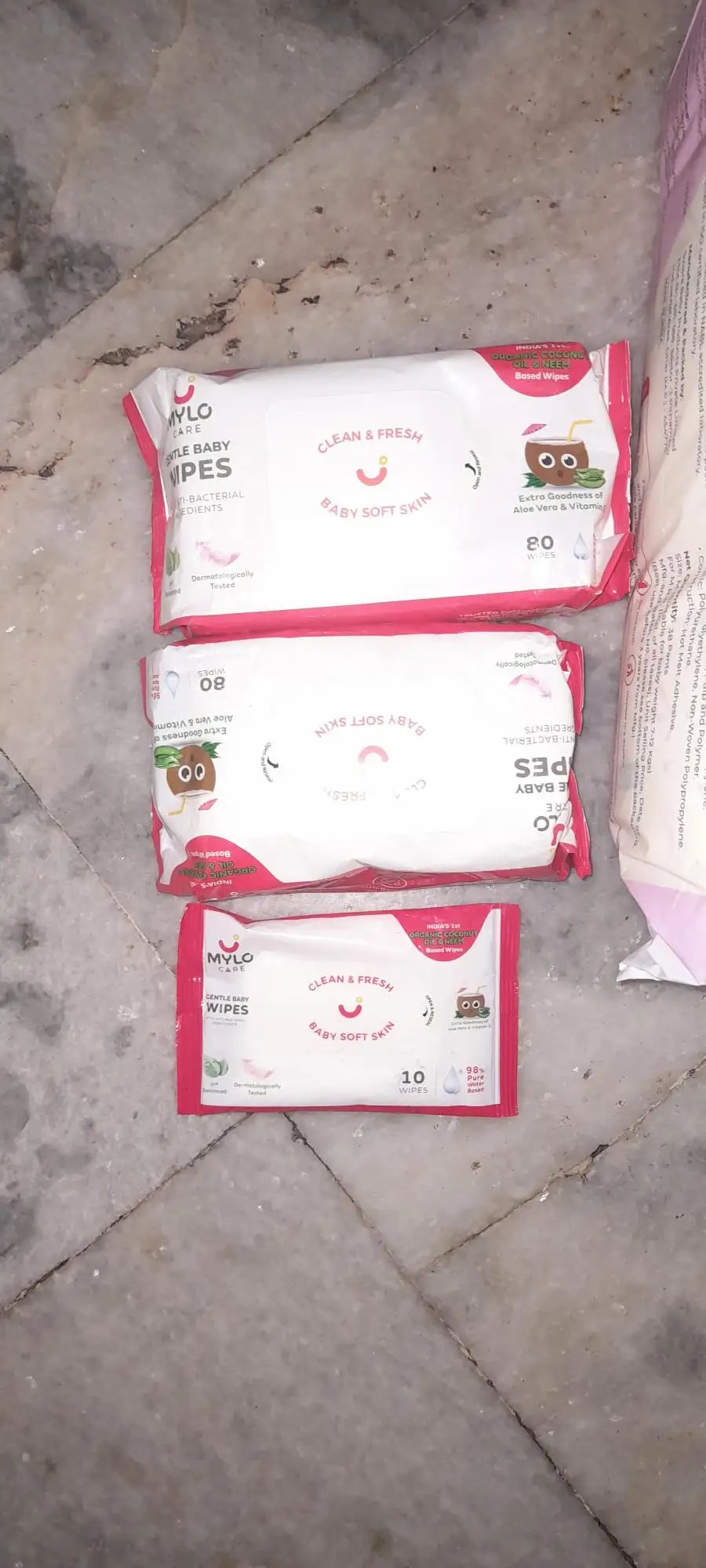 Monthly Diapering Super Saver Combo - Baby Diaper Pants Small (S) - (84 count) + Baby Wipes (Pack of 2)