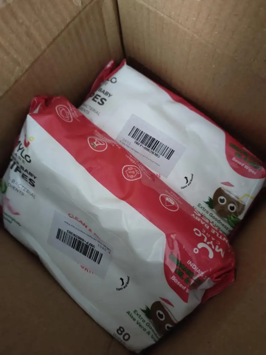 Monthly Diapering Super Saver Combo - Baby Diaper Pants Small (S) - (84 count) + Baby Wipes (Pack of 2)