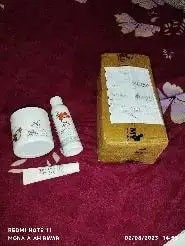 Stretch Marks Kit - Removes Scars | Made with Natural Ingredients | Tightens Skin - (1 Stretch Mark Oil - 100 ml, 2 Stretch Marks Cream - 100ml each)