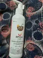 Baby Shampoo and Body Wash | Gentle Cleansing Head-to-Toe | Tear Free Formulation | Retains Natural Moisture | Dermatologically Tested | Made Safe Certified- 200 ml - Pack of 2