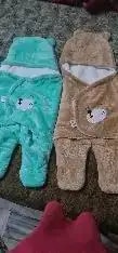 Baby Wrapper for New Born | Baby Swaddling Wrapper | 4-in-1 All Season AC Blanket cum Sleeping Bag for Baby 0-6 Months - Light Pink & Mint Green