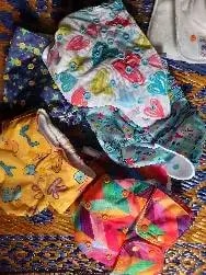 Adjustable Washable & Reusable Cloth Diaper With Absorbent Insert Pad (3M-3Y) | Oeko-Tex Certified - Rainbow, Floral Spring & Heart Doodles