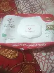 Gentle Baby Wipes With Lid - Organic Coconut Oil, Neem, Aloe Vera and Vitamin E | 98% Pure Water | Dermatologically Tested (Pack of 6) - 72 Wipes Per Pack