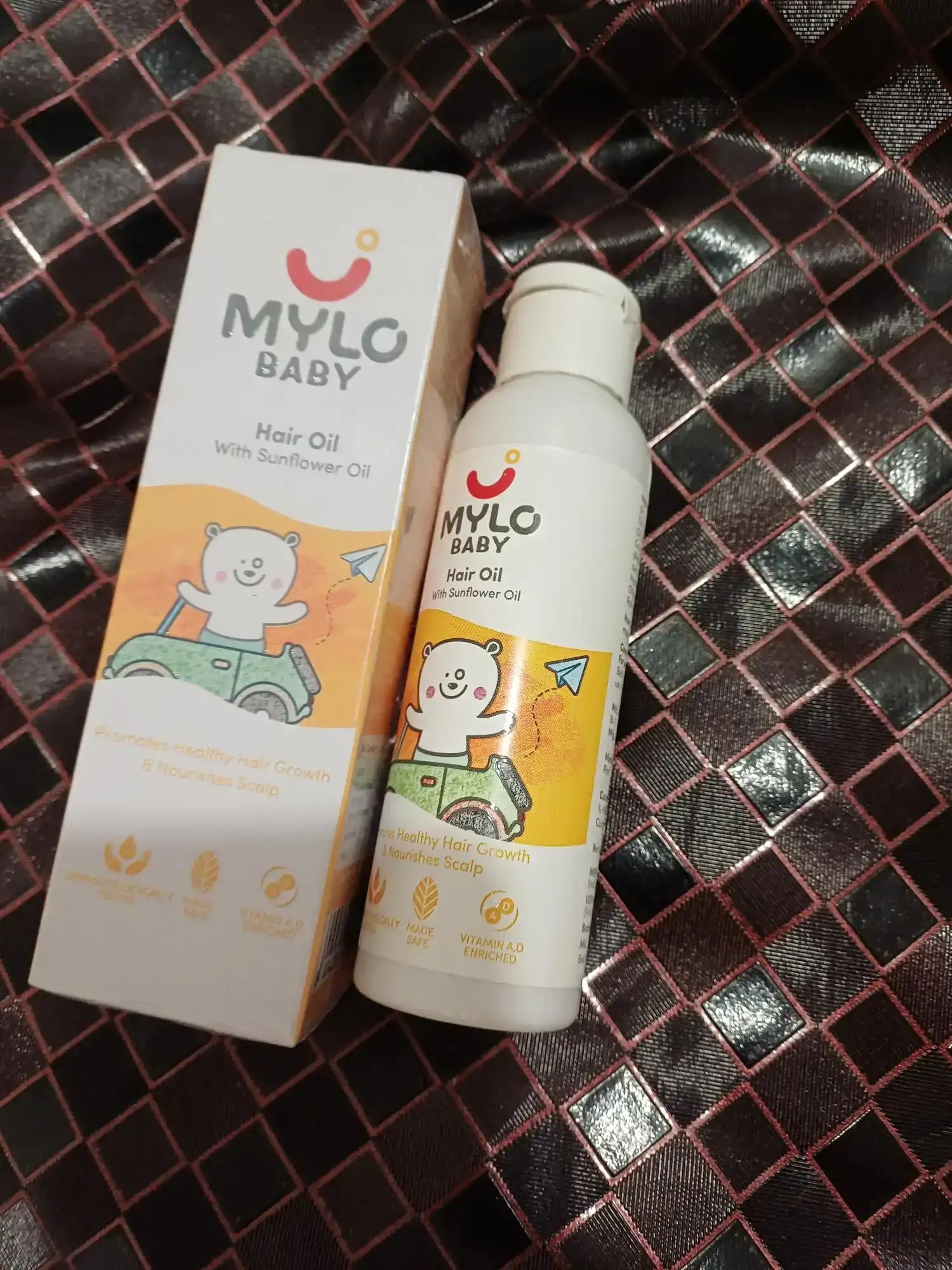 Baby Hair Oil 100 ml | Dermatologically Tested | Made Safe Australia Certified | Promotes Hair Growth | Strengthens Hair | Safe Hair Oil for Baby
