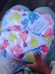 Adjustable Washable & Reusable Cloth Diaper With Absorbent Insert Pad (3M-3Y) | Oeko-Tex Certified - Rainbow, Floral Spring & Heart Doodles