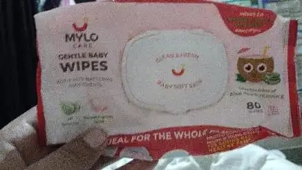 Gentle Baby Wipes With Lid  (Pack of 2)  + Mosquito Patches (Pack of 24)