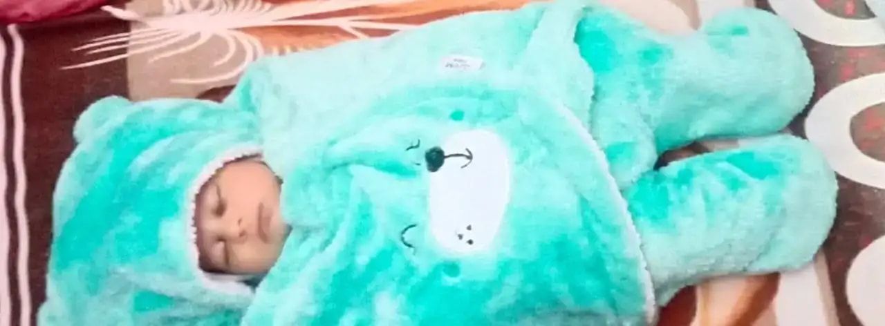 Baby Wrapper for New Born | Baby Swaddling Wrapper | 4-in-1 All Season AC Blanket cum Sleeping Bag for Baby 0-6 Months - Light Pink & Mint Green
