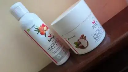 Stretch Marks Kit - Removes Scars | Made with Natural Ingredients | Tightens Skin - (1 Stretch Mark Oil - 100 ml, 2 Stretch Marks Cream - 100ml each)