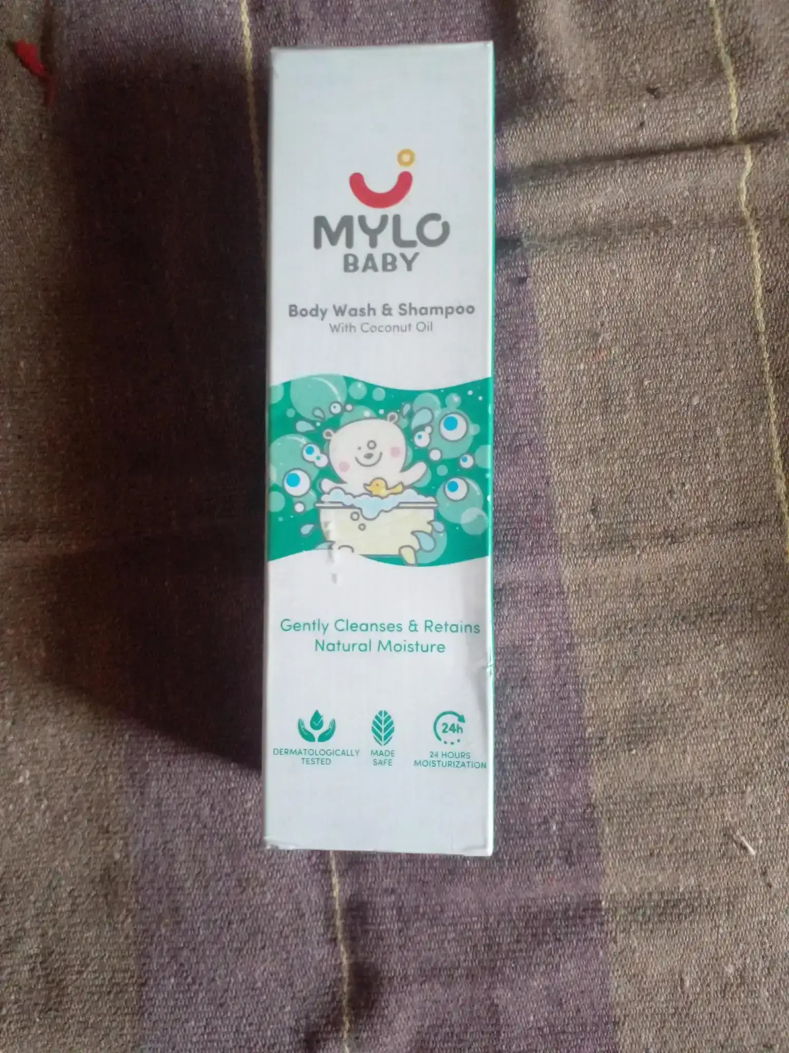 Baby Shampoo and Body Wash | Gentle Cleansing Head-to-Toe | Tear Free Formulation | Retains Natural Moisture | Dermatologically Tested | Made Safe Certified- 200 ml - Pack of 2