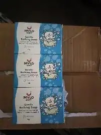 Mylo Baby Soap 75g - For 0-3 years with Vitamin E, Murumuru Butter, Jojoba Oil & Coconut Oil  - Pack of 3