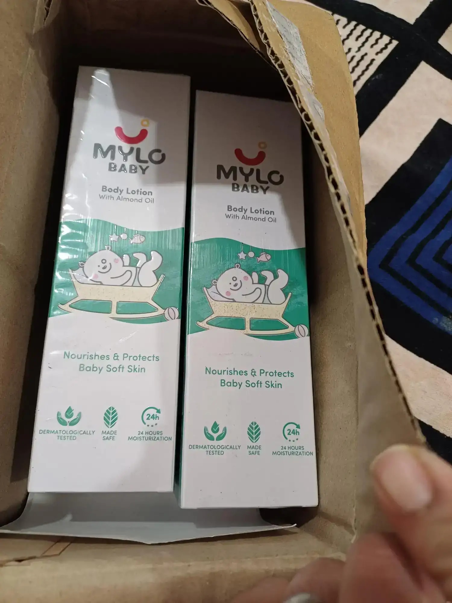Baby Lotion for Kids | Made Safe Certified | Dermatologically Tested | Long Lasting 24 Hours Moisturisation | Soothes Dryness - 200 ml