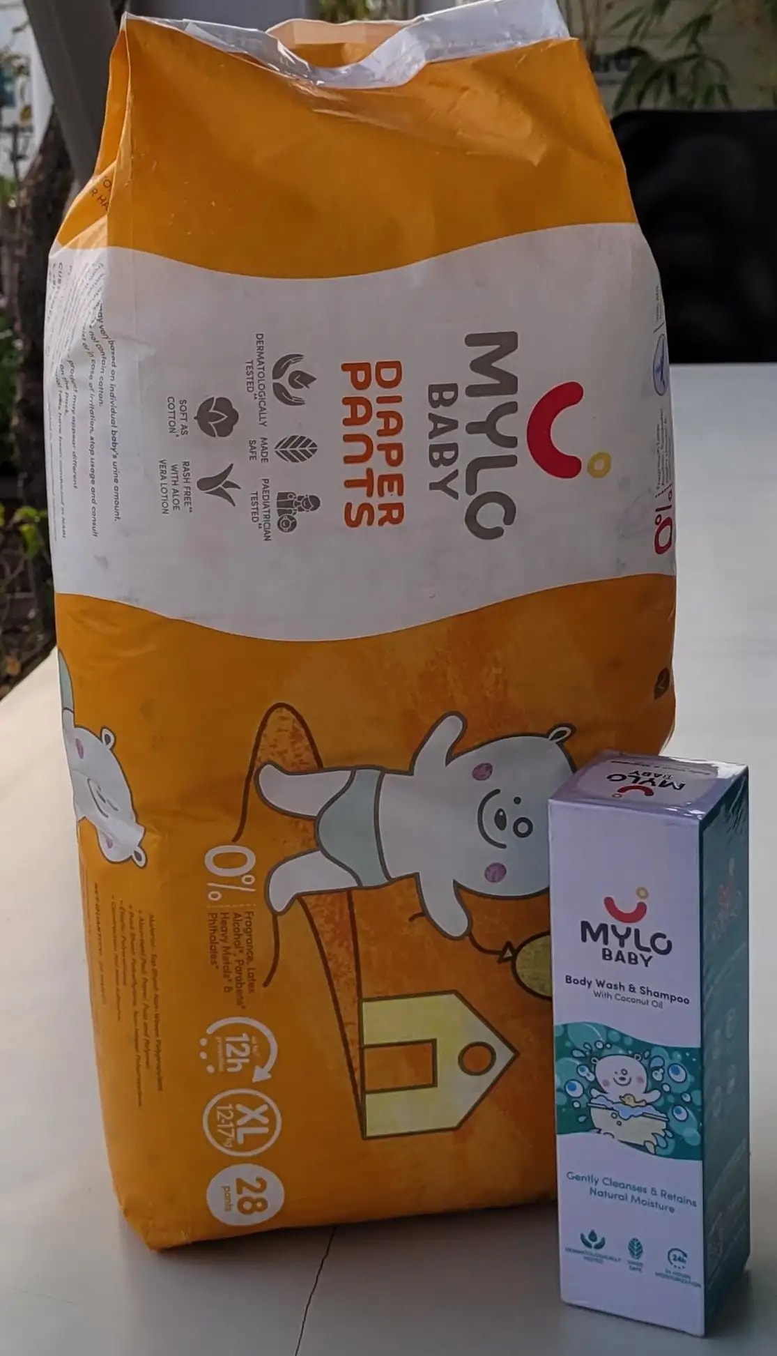 Monthly Diapering Super Saver Combo - Baby Diaper Pants Small (S) - (84 count) + Baby Wipes (Pack of 2)