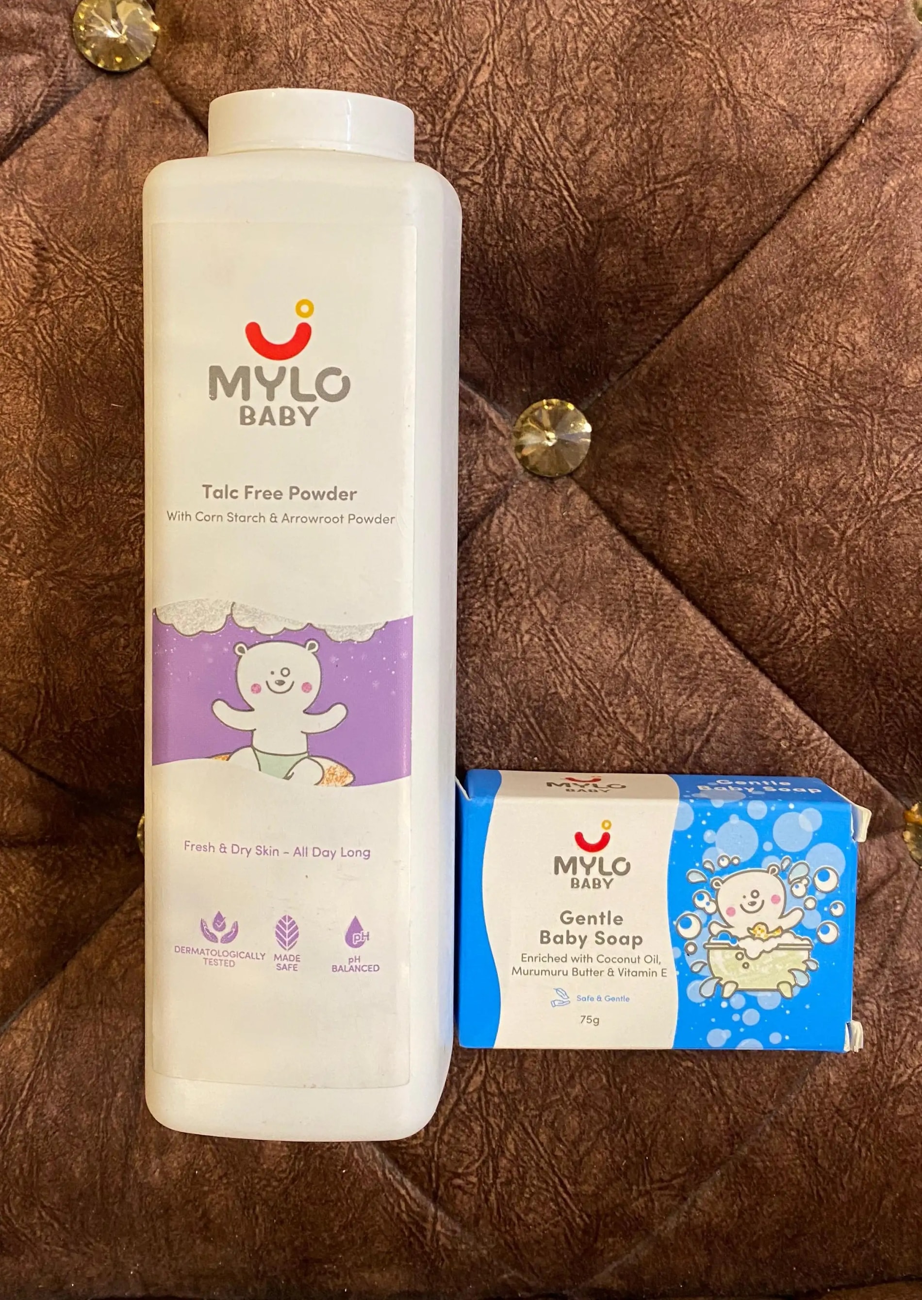 Super Saver Combo- Baby Soap 75 gm (Pack of 2) + Baby Powder 300 gm (Pack of 1)