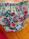 Adjustable Washable & Reusable Cloth Diaper With Absorbent Insert Pad (3M-3Y) | Oeko-Tex Certified - Rainbow, Floral Spring & Heart Doodles