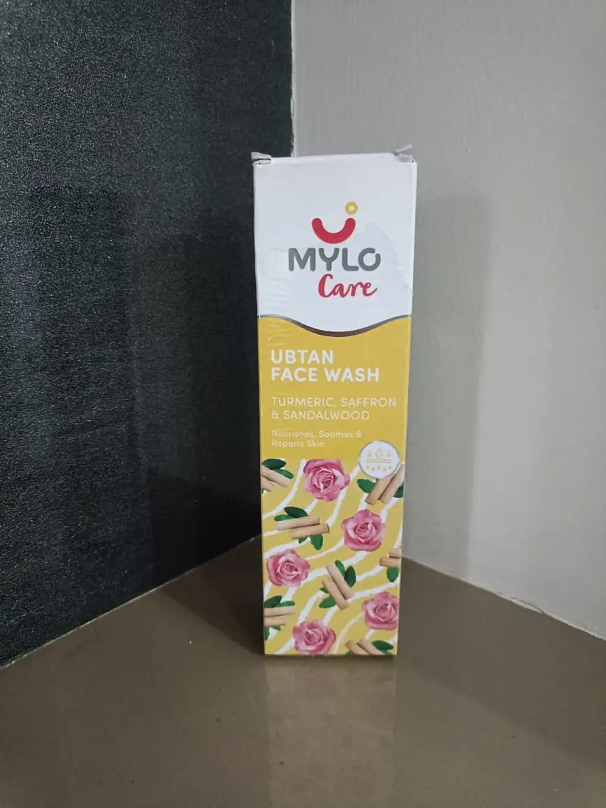 Ubtan Face Wash with Saffron, Nalpamaradi Oil & Turmeric | Brightens Skin | Removes Dead Skin Cells | Fights Acne | Lightens Skin (100 gm)