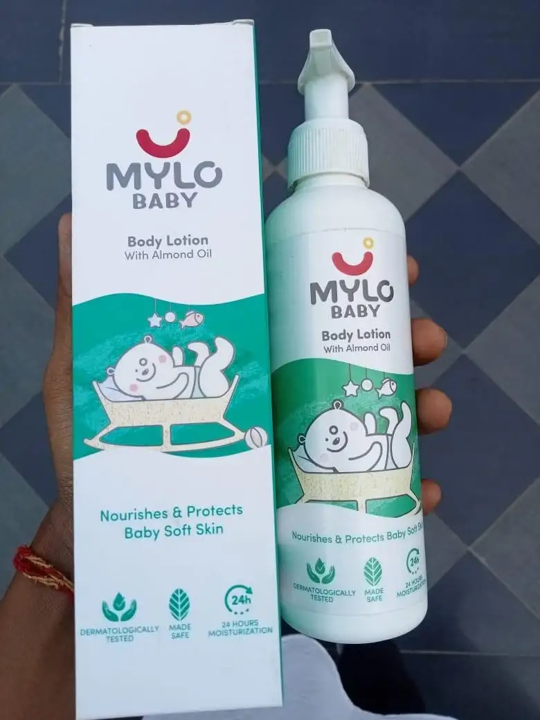 Baby Lotion for Kids | Made Safe Certified | Dermatologically Tested | Long Lasting 24 Hours Moisturisation | Soothes Dryness - 200 ml