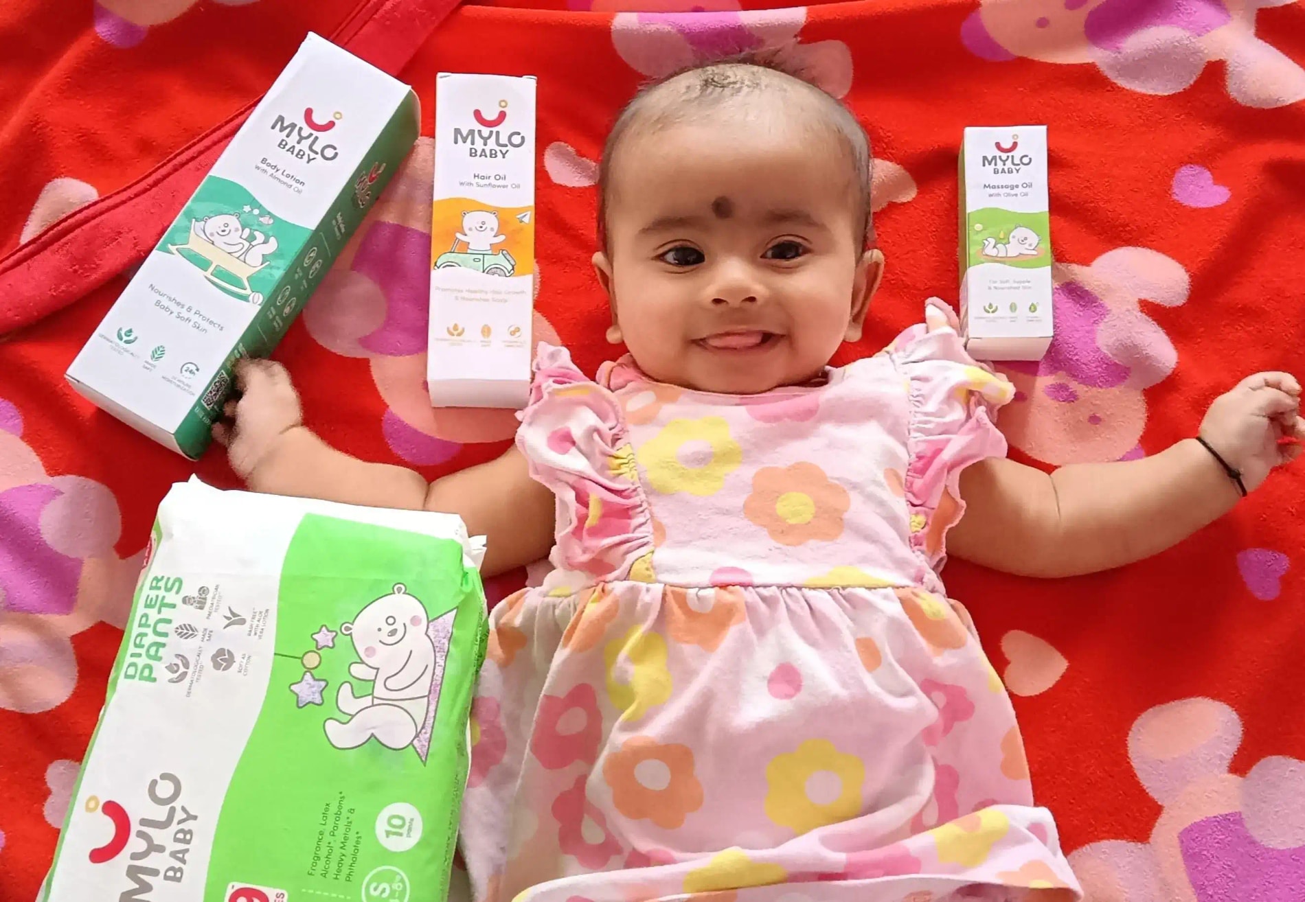Baby Lotion for Kids | Made Safe Certified | Dermatologically Tested | Long Lasting 24 Hours Moisturisation | Soothes Dryness - 200 ml