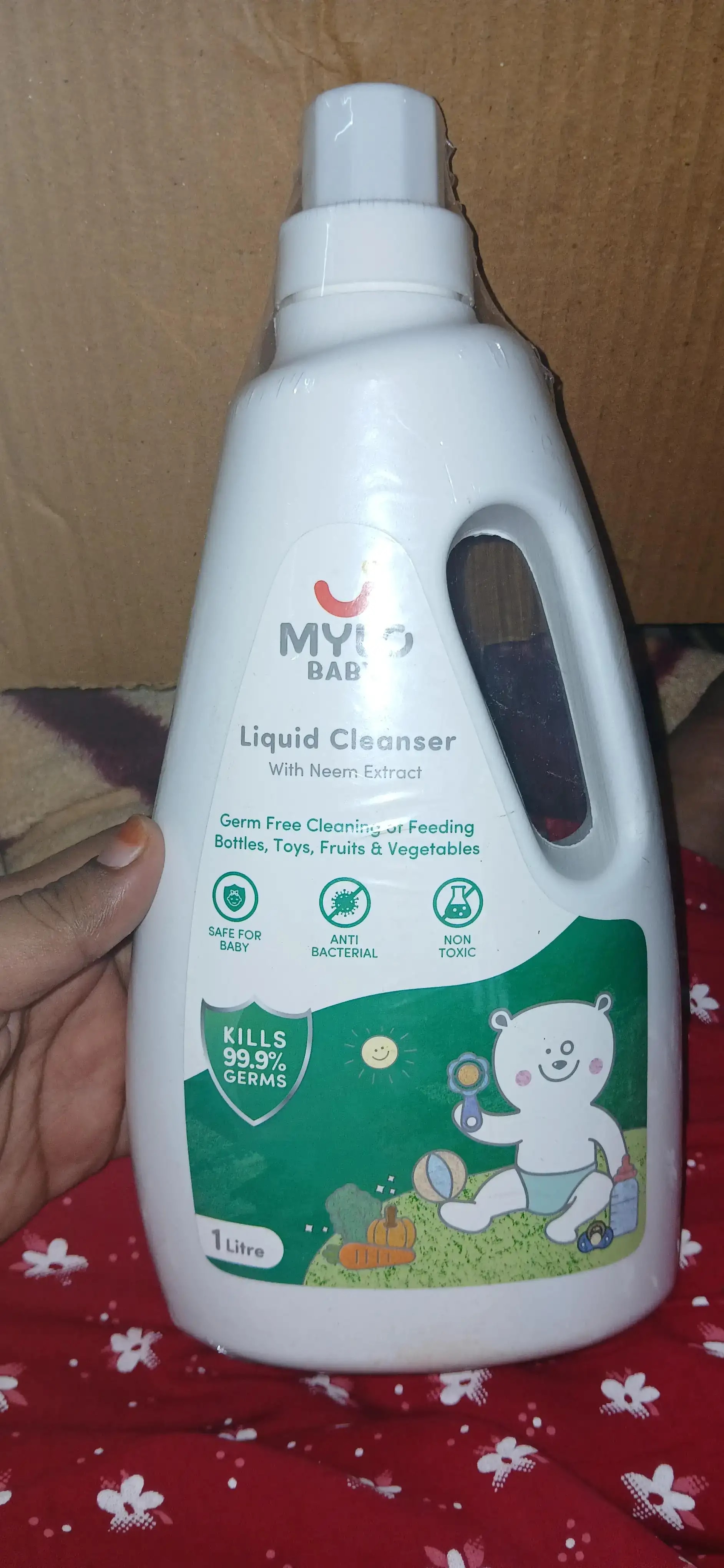 Baby Safe Liquid Cleanser | For Cleaning Feeding Bottles, Toys, Cutlery, Accessories | Kills 99.9% Germs | Pack of 2
