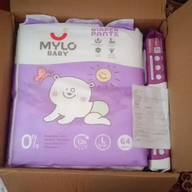 Monthly Diapering Super Saver Combo - Baby Diaper Pants Small (S) - (84 count) + Baby Wipes (Pack of 2)