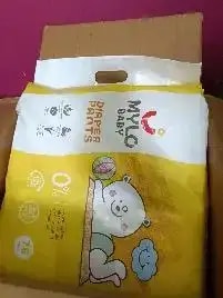 Monthly Diapering Super Saver Combo - Baby Diaper Pants Small (S) - (84 count) + Baby Wipes (Pack of 2)