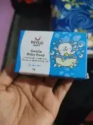 Mylo Baby Soap 75g - For 0-3 years with Vitamin E, Murumuru Butter, Jojoba Oil & Coconut Oil  - Pack of 3
