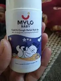 Mylo Baby Cold & Cough Roll-On with Lavender, Ajwain - 40ml