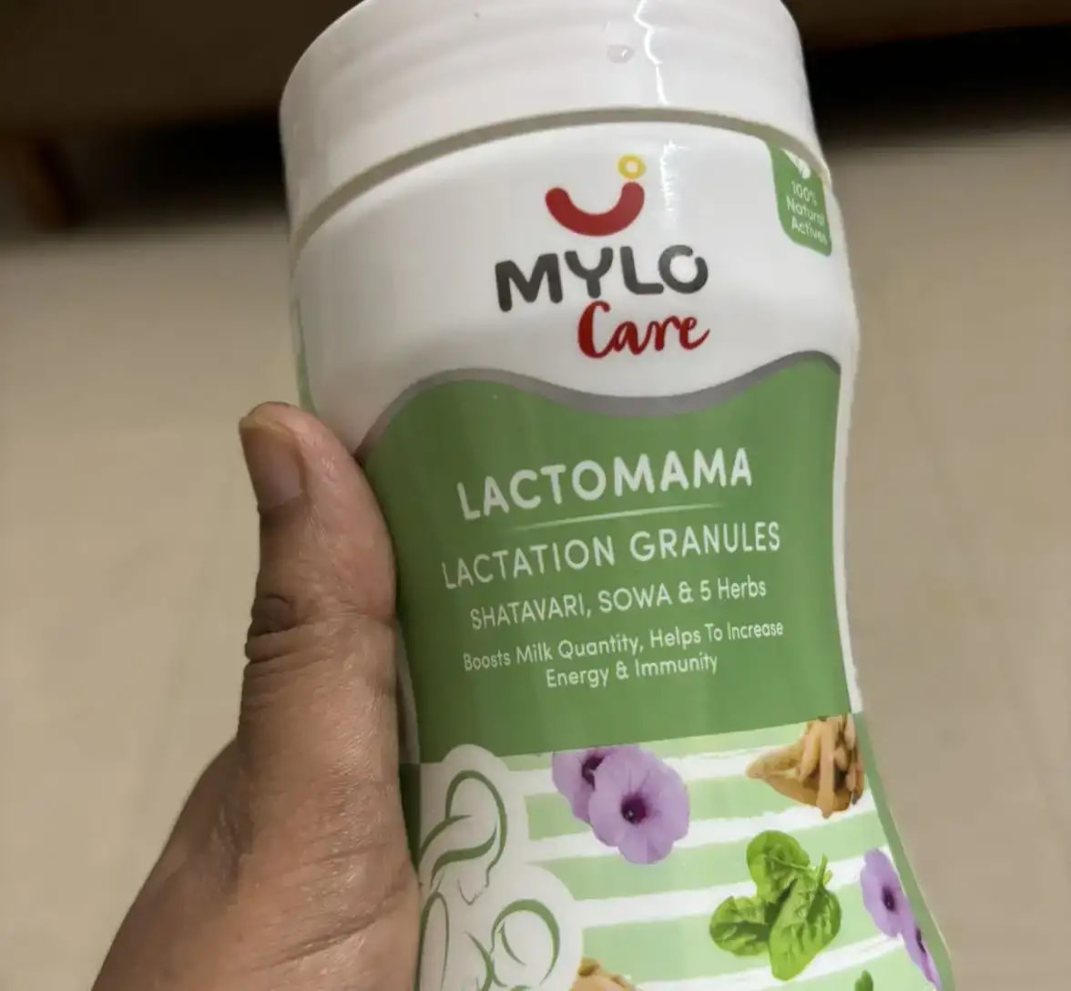 Mylo LactoMama ™ | With Shatavari, Sowa & 5 herbs | Natural Supplement for Boosting Breast Milk | 100% Natural Ingredients | 300g | Pack of 2 | Elaichi