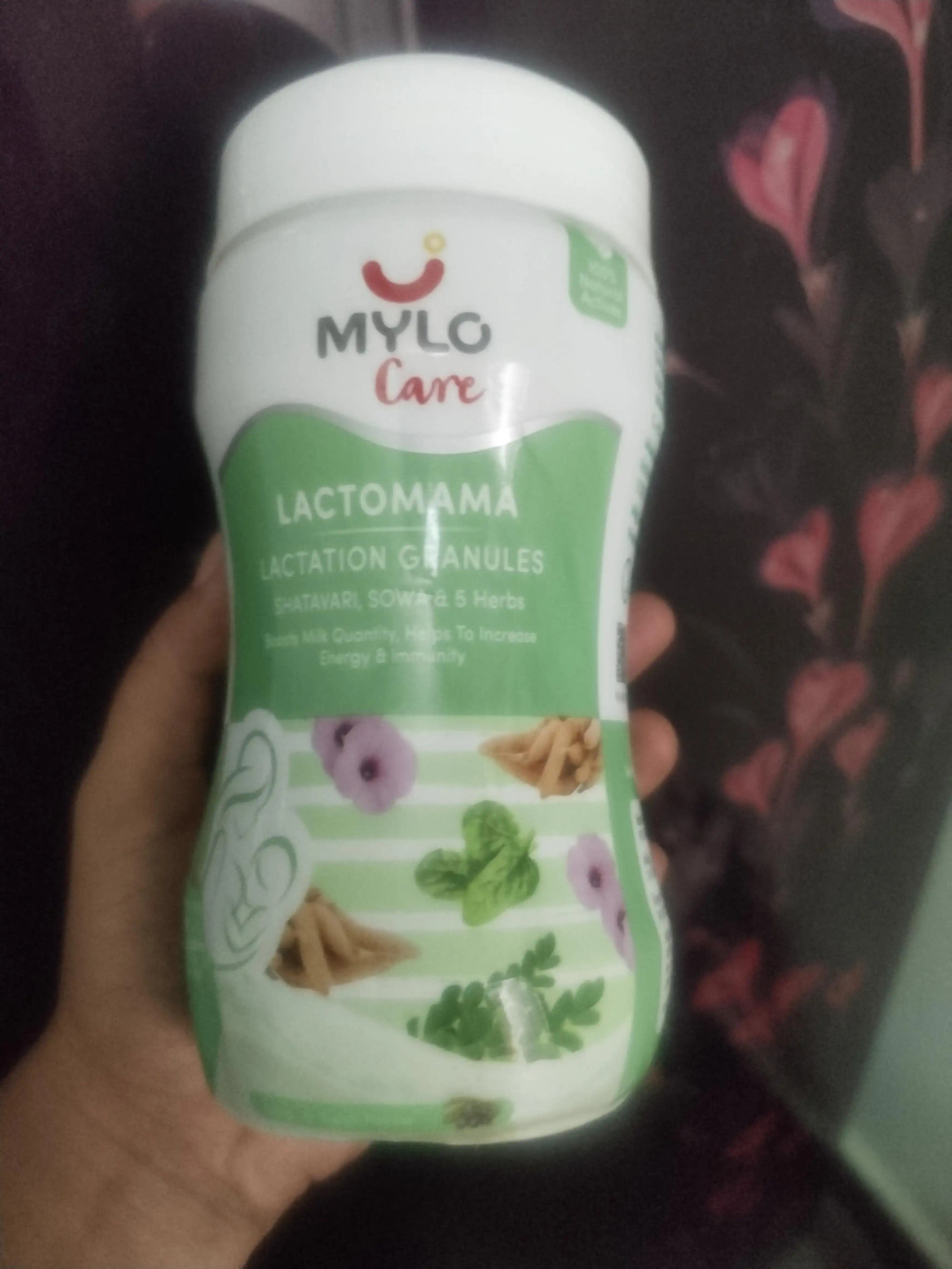 Mylo LactoMama ™ | With Shatavari, Sowa & 5 herbs | Natural Supplement for Boosting Breast Milk | 100% Natural Ingredients | 300g | Pack of 2 | Elaichi
