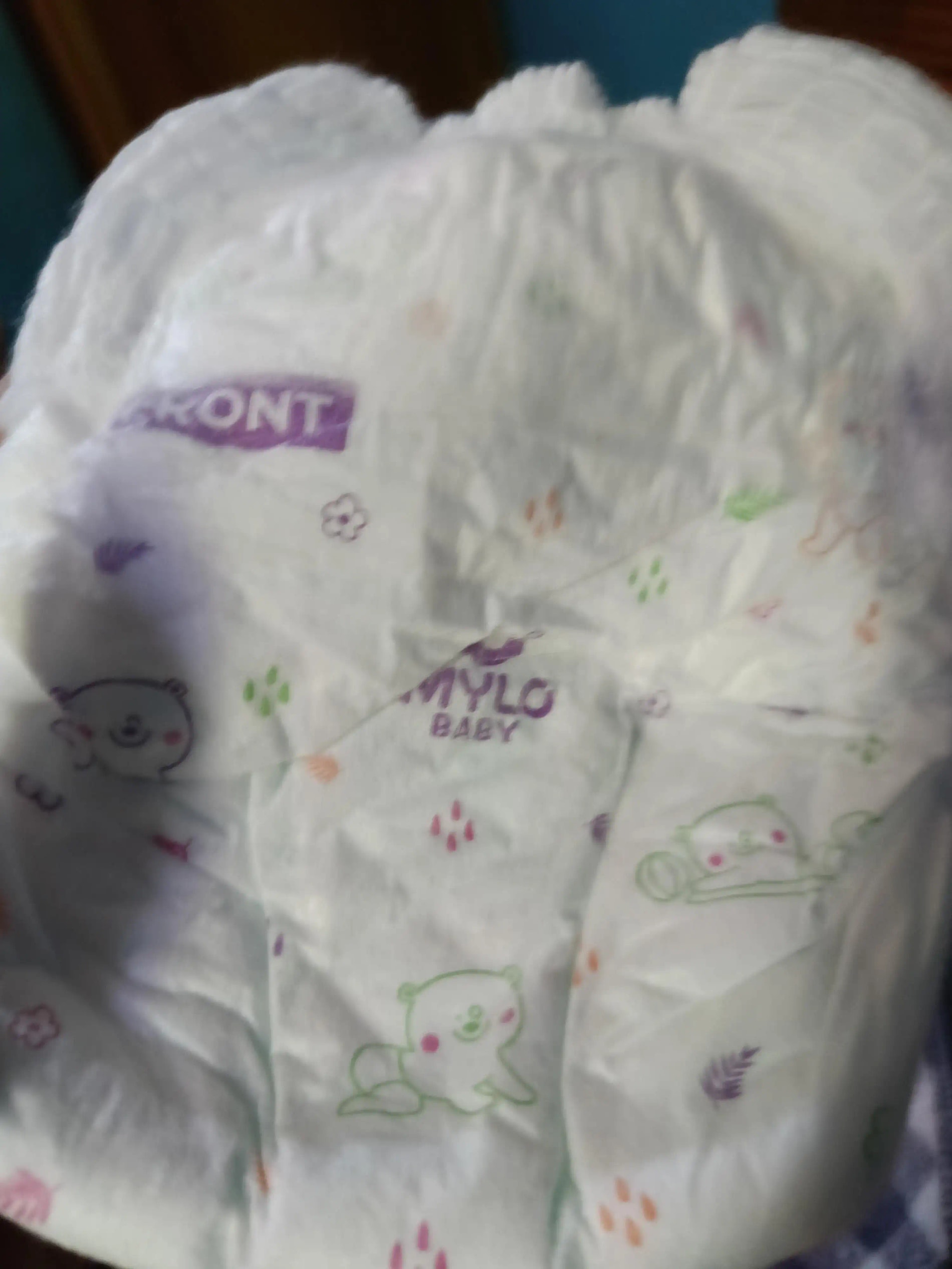 Mylo Baby New Born Diaper Pants | Up to 5Kgs | with Wetness Indicator | 92 Count
