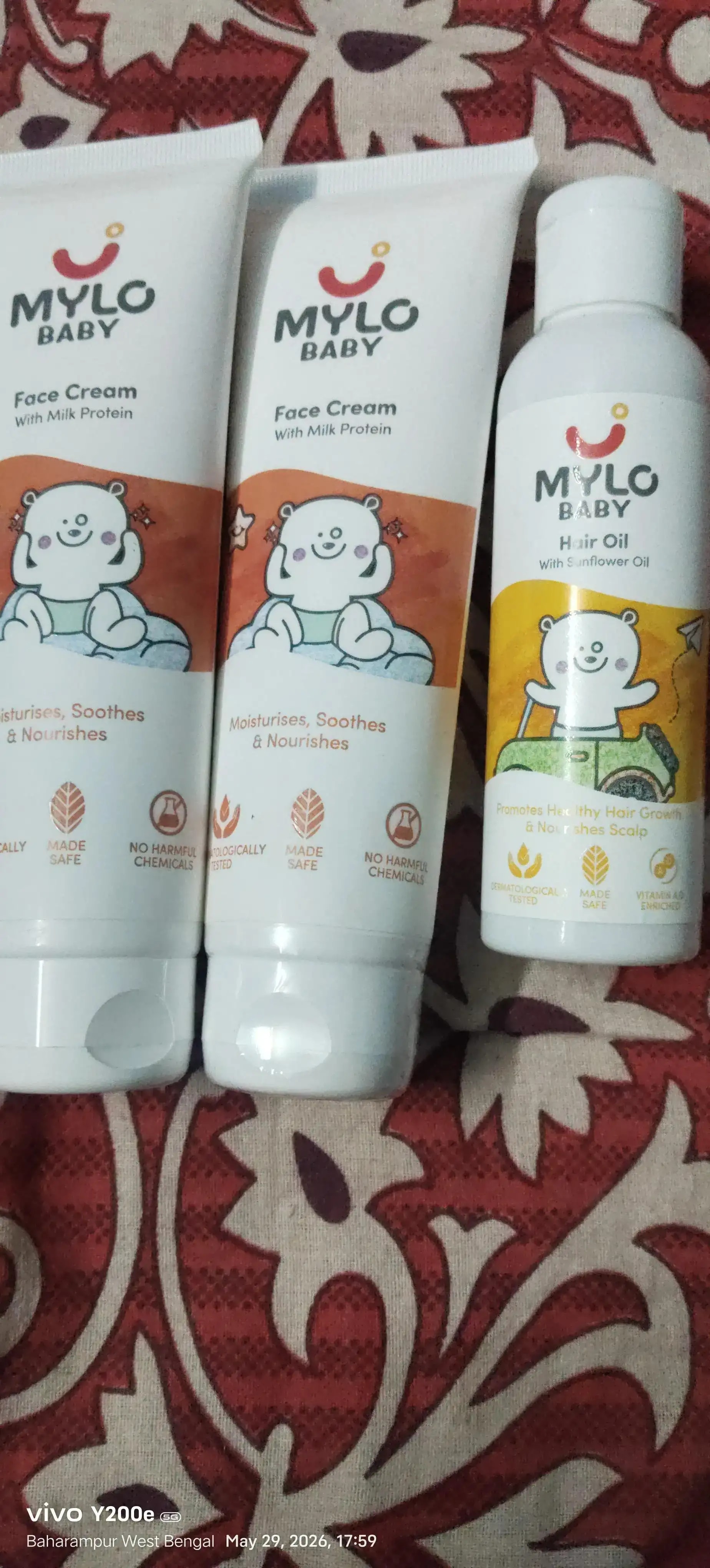 Baby Hair Oil 100 ml | Dermatologically Tested | Made Safe Australia Certified | Promotes Hair Growth | Strengthens Hair | Safe Hair Oil for Baby